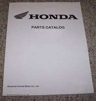 1992 Honda CR500R Motorcycle Parts Catalog