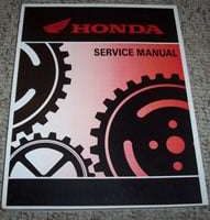 2000 Honda CR125R Motorcycle Service Manual