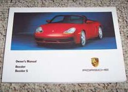 2000 Porsche Boxster & Boxster S Owner Operator User Guide Manual