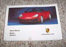 2002 Porsche Boxster & Boxster S Owner's Operator Manual User Guide