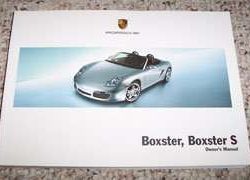 2005 Porsche Boxster & Boxster S Owner's Manual