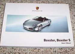 2007 Porsche Boxster & Boxster S Owner's Manual