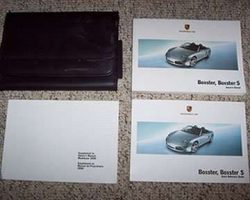 2008 Porsche Boxster & Boxster S Owner's Manual Set