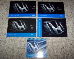 2006 Honda Civic Hybrid Owner's Manual Set