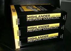 2007 Toyota Highlander Hybrid Service Repair Manual