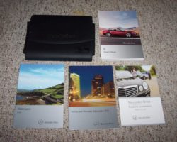 2011 Mercedes Benz SL550, SL63 AMG & SL65 AMG SL-Class Owner's Operator Manual User Guide Set