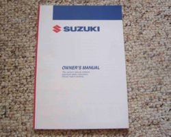 Owner's Manual for 2006 Suzuki V-Strom (DL1000) Motorcycle