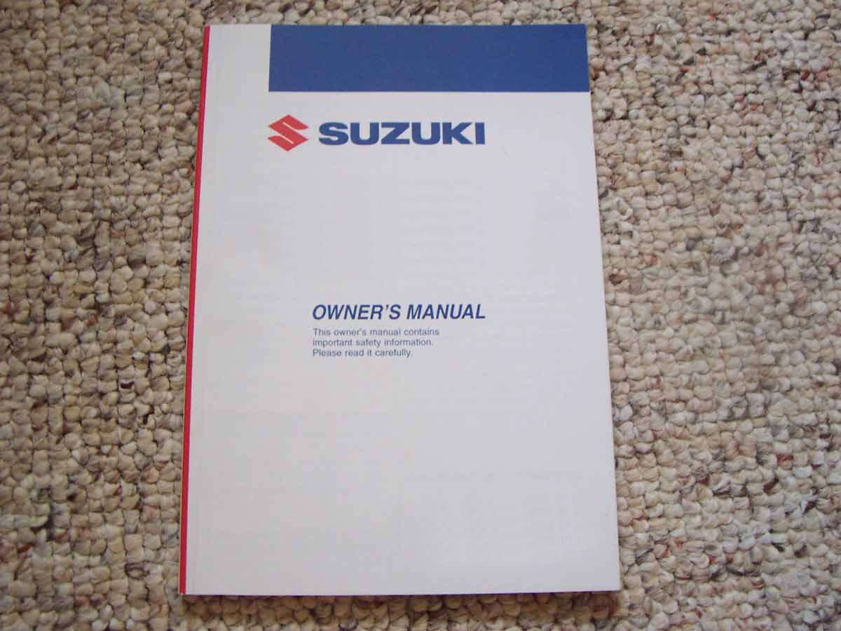 2008 Suzuki AN650K8 Burgman Scooter Owners Manual 99011-10G55-03A 