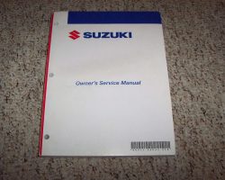 Owner's Service Manual for 1994 Suzuki RMX250 Motorcycle