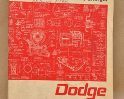 1967 Dodge Charger, Coronet & Dart Shop Service Repair Manual