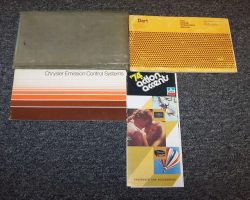 1974 Dodge Dart Owner's Manual Set