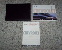 1992 Chevrolet Lumina APV Owner's Manual Set