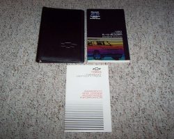 1993 Chevrolet S-10 Blazer Owner's Manual Set
