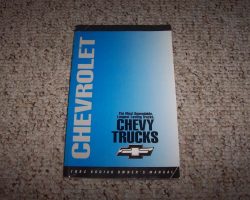 1994 Chevrolet Kodiak Medium Duty Truck Owner's Manual
