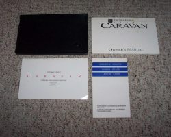1995 Dodge Caravan & Grand Caravan Owner's Manual Set