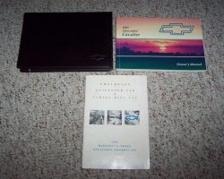 1995 Chevrolet Cavalier Owner's Manual Set