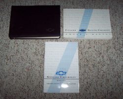 1996 Chevrolet Cavalier Owner's Manual Set