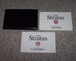 1996 Dodge Stratus Owner's Manual Set