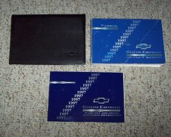 1997 Chevrolet Venture Owner's Manual Set