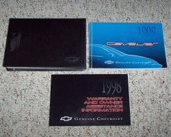 1998 Chevrolet Cavalier Owner's Manual Set