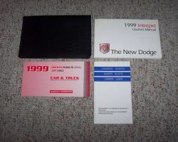 1999 Dodge Intrepid Owner's Manual Set