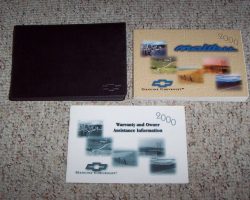 2000 Chevrolet Malibu Owner's Manual Set