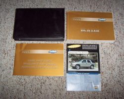 2002 Chevrolet Blazer Owner's Manual Set