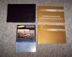 2002 Chevrolet Trailblazer Owner's Manual Set