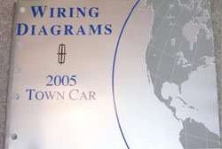 2005 Lincoln Town Car Electrical Wiring Diagrams Manual