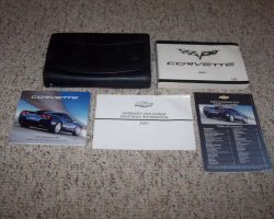 2007 Chevrolet Corvette Owner's Manual Set