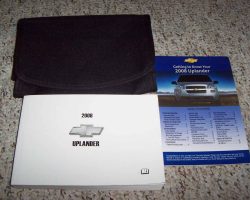 2008 Chevrolet Uplander Owner's Manual Set