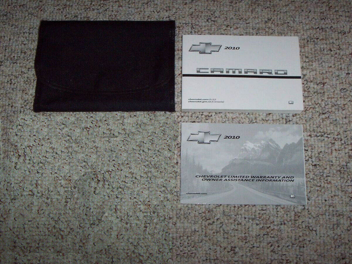 2010 Chevrolet Camaro Owner U2019s Manual Set
