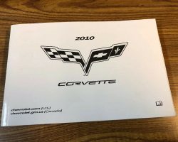 2010 Chevrolet Corvette Owner's Manual