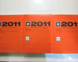 2011 Chevrolet Cruze Service Manual