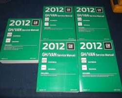 2012 Chevrolet Express Service Manual