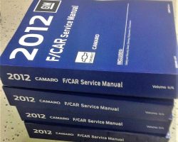 2012 Chevrolet Camaro Service Manual