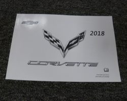 2018 Chevrolet Corvette Owner's Manual