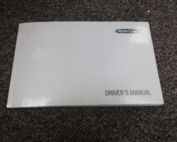 1998 Freightliner MC MCL RV Chassis Models Owner Operator Driver's Manual
