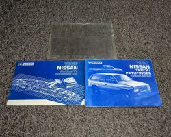 1987 Nissan Truck & Pathfinder Owner's Manual Set