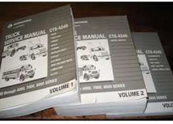 1990 International 7100 7000 S-Series Truck Chassis Service Repair Manual CTS-4245