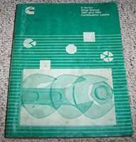 1991 Cummins B3.9 B4.5 B5.9 B Series Diesel Engines Shop Service Manual