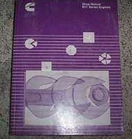 1994 Cummins M11 Series Diesel Engines Shop Service Manual
