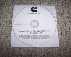 1965 Cummins V & VT 378, 504, 555 CID V378 VT378 V504 VT504 V555 VT555 Diesel Engines Shop Service Manual on CD