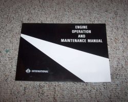 2001 International Navistar DT530 Engine Operator's Manual