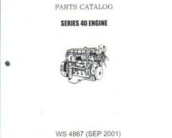 1999 Detroit Diesel 40E Series Engines Parts Catalog