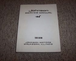 1930 Johnson 8 HP Outboard Motor Service Manual