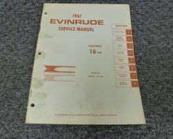 1967 Evinrude 18 HP Outboard Motor Service Manual