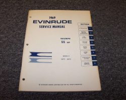 1969 Evinrude 55 HP Outboard Motor Service Manual