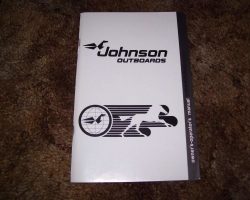 1957 Johnson 7.5 HP Outboard Motor Owner's Manual