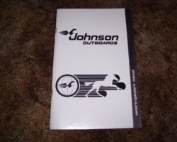 1936 Johnson 3.7 HP Outboard Motor Owner's Manual